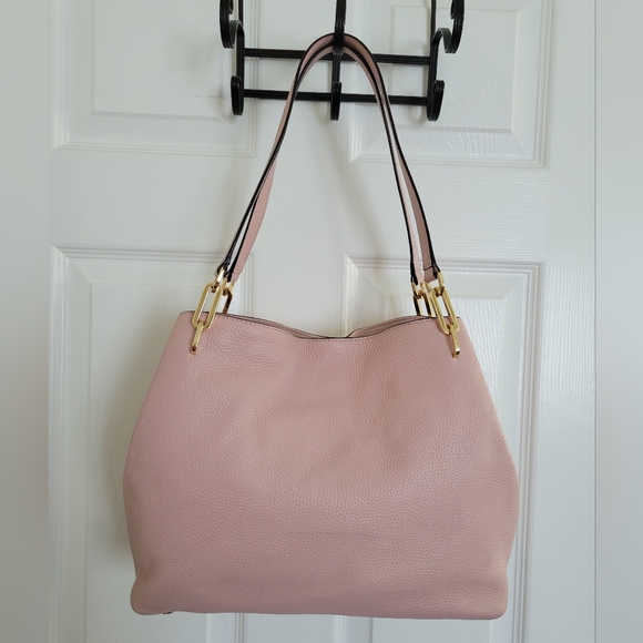 Michael Kors Leighton Pebbled Leather Hobo - Picture 4 of 12